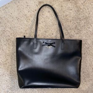 Kate Spade black zipper purse